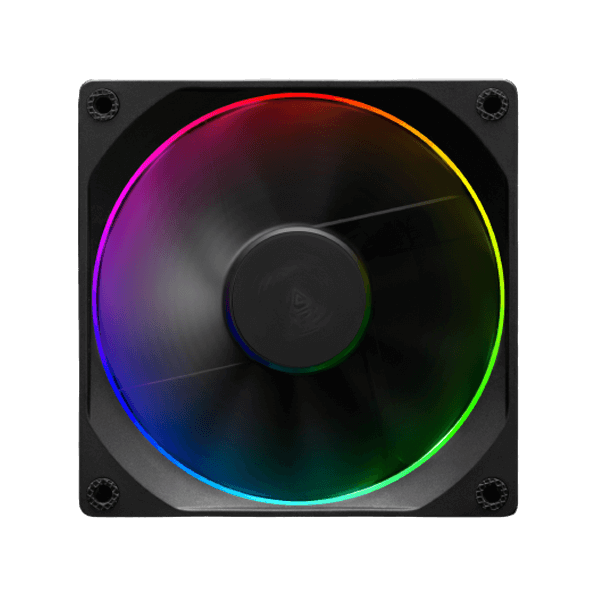 Gamdias Aeolus M3-1204R - 120mm PWM ARGB Cabinet Fan (Four Pack)